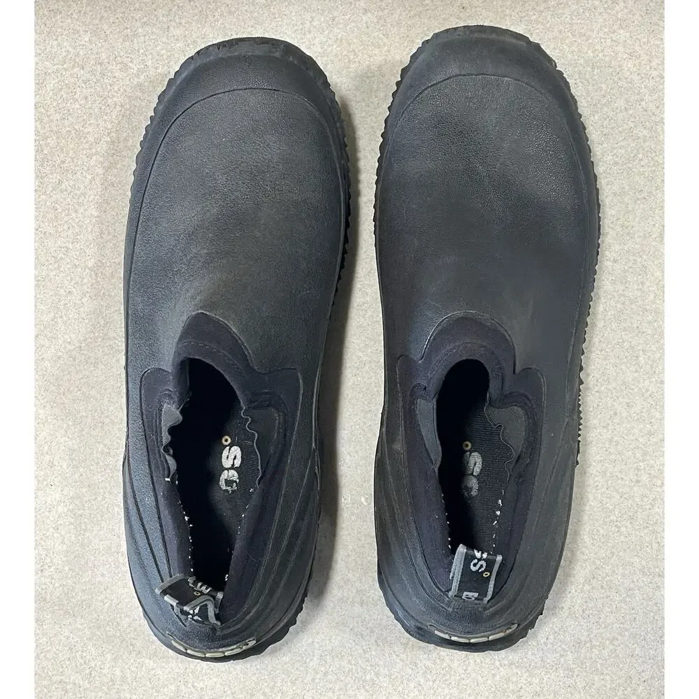 Bogs Urban Walker Shoes Slip On Black Rubber Sole Men's Size 13 US Gorpcore